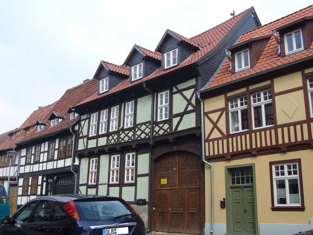 Ferienwohnungen Im Fachwerkhaus Quedlinburg Buitenkant foto